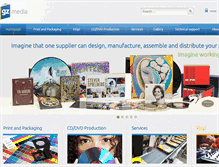 Tablet Screenshot of gzmedia.com